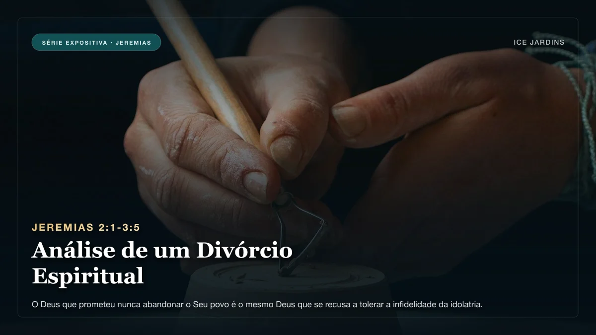 Jeremias 2:1-3:5 - Análise de um Divórcio Espiritual