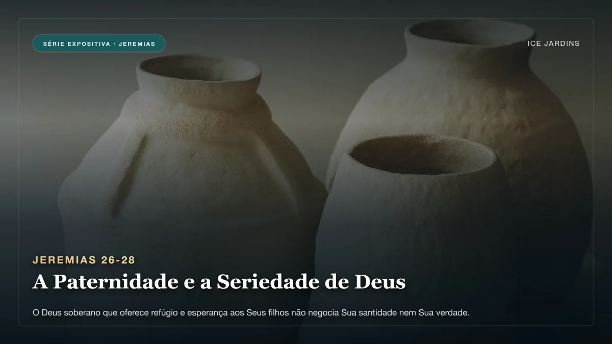 Jeremias 26-28 - A Paternidade e a Seriedade de Deus